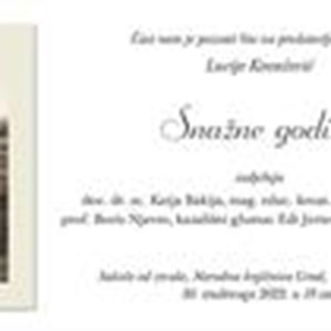 Predstavljanje knjige "Snažne godine" Lucije Kovačević