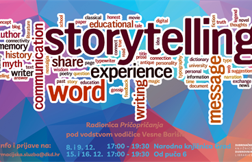 Radionica Pričopričanja pod vodstvom Vesne Barišić