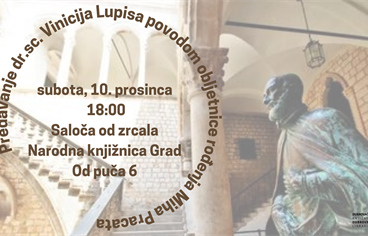 Predavanje dr. sc. Vinicija Lupisa povodom obljetnice rođenja Miha Pracata