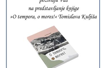 Predstavljanje knjige "O tempora, o mores!" Tomislava Kuljiša