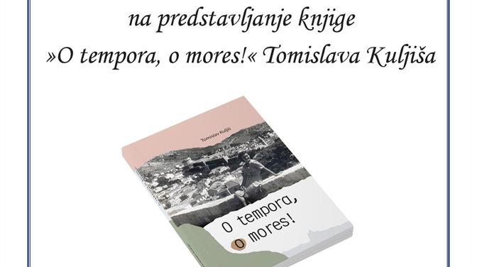 Predstavljanje knjige "O tempora, o mores!" Tomislava Kuljiša