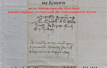Predavanje "Albanske obitelji u Dubrovniku i Dubrovčani na Kosovu" u okviru Feste sv. Vlaha