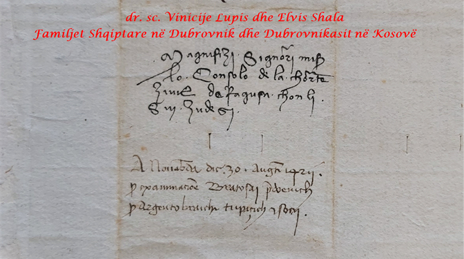 Predavanje "Albanske obitelji u Dubrovniku i Dubrovčani na Kosovu" u okviru Feste sv. Vlaha
