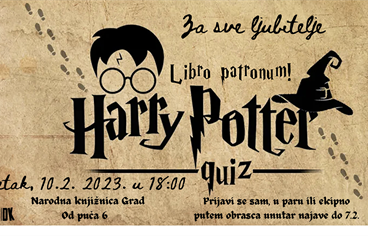 Harry Potter nagradni kviz u Saloči od zrcala