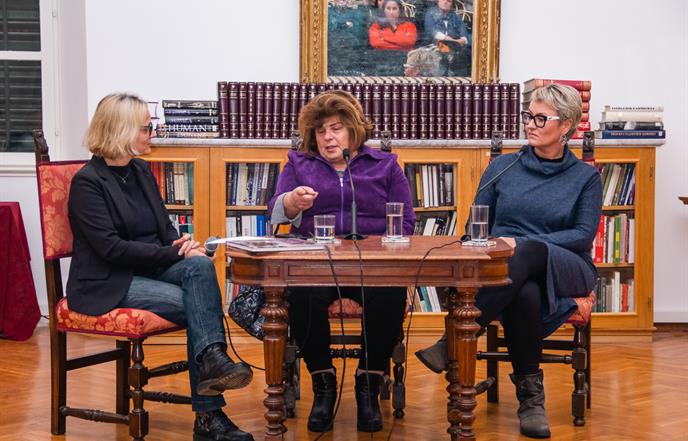 Susret riječi sa Slavicom Stojan i Vesnom Čelebić