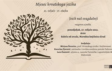 Razgovor: "Jezik naš svagdašnji"