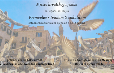Šetaonica/radionica "Vremeplov s Ivanom Gundulićem"