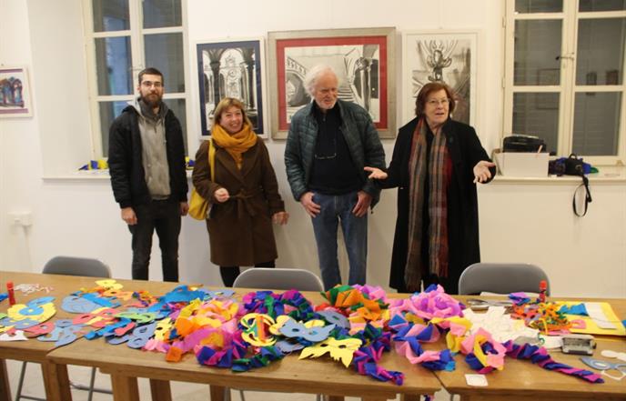 Uz otvorenje izložbe ''Knežev dvor'' započele i radionice izrade karnevalskih maski