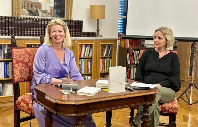 Predstavljen roman “Panta rei” u Saloči od zrcala