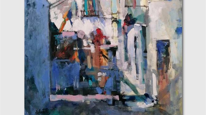 Otvorenje izložbe "Promatranje" dubrovačkog slikara Nikole Nina Dubčića