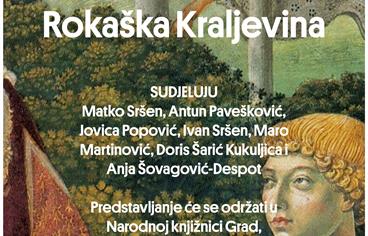 Predstavljanje romana "Rokaška Kraljevina" u Saloči od zrcala