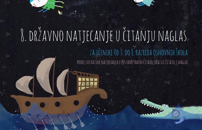 Županijsko natjecanje u čitanju naglas