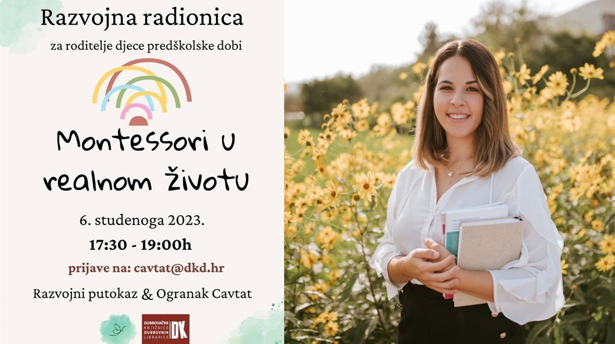 Radionica “Montessori u realnom životu” s Luciom Paulom Deranja