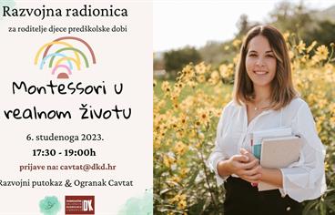 Radionica “Montessori u realnom životu” s Luciom Paulom Deranja