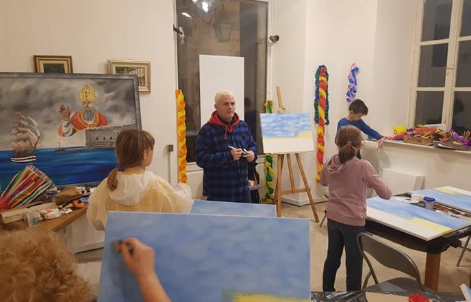 Polaznici Perkovićevih radionica upoznali se s uljem na platnu