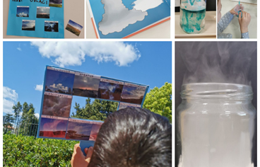 Istraživačko-kreativna radionica "Život jednog oblaka" u Ogranku Lapad