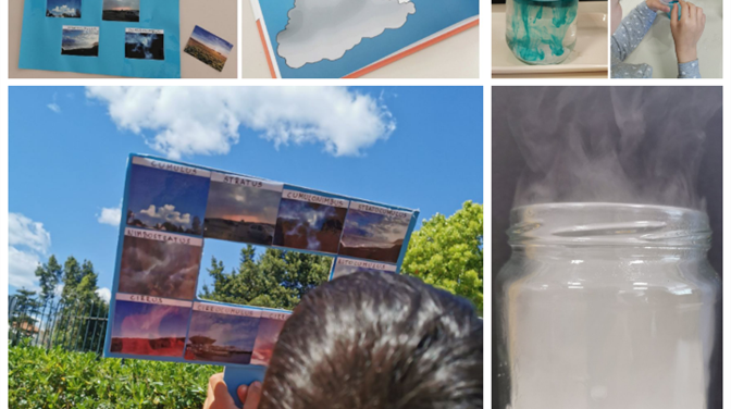 Istraživačko-kreativna radionica "Život jednog oblaka" u Ogranku Lapad