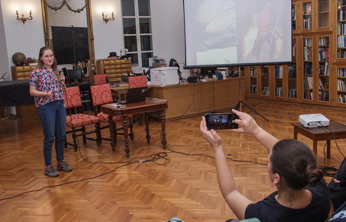 Speleologinja Dora Kermek održala predavanje „Život u mraku“