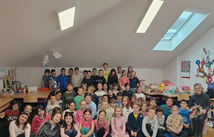 Renata Zlatković družila se s malim Orašanima povodom Noći knjige