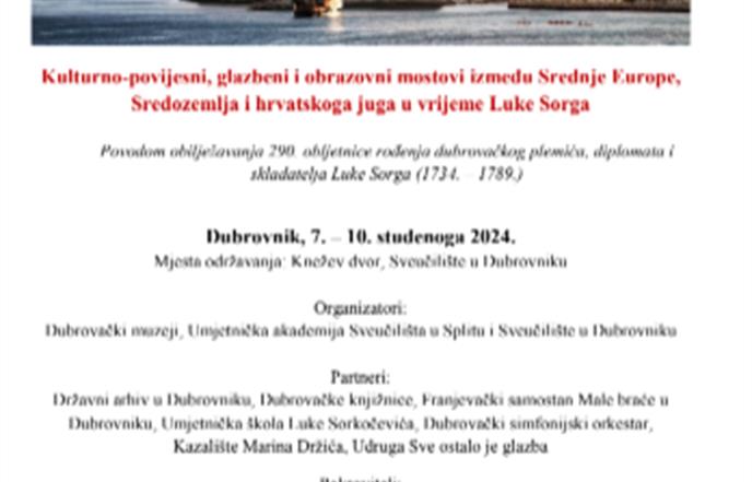 Poziv za prijavu radova: Međunarodna znanstvena i umjetnička konferencija SORGO 290