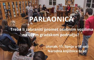 PARLAONICA GIMNAZIJALACA: Treba li zabraniti promet osobnim vozilima na užem gradskom području?