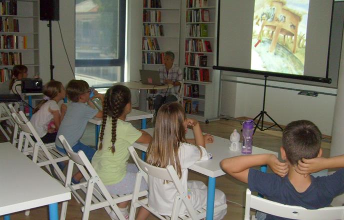 Pričaonica i likovna radionica s Renatom Zlatković u ogranku Lapad