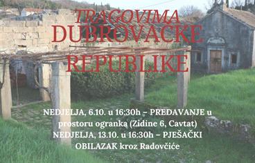 OGRANAK CAVTAT "Tragovima Dubrovačke Republike" s Lucijom Ljubić Drašković
