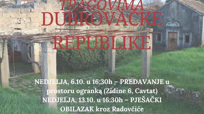 OGRANAK CAVTAT "Tragovima Dubrovačke Republike" s Lucijom Ljubić Drašković