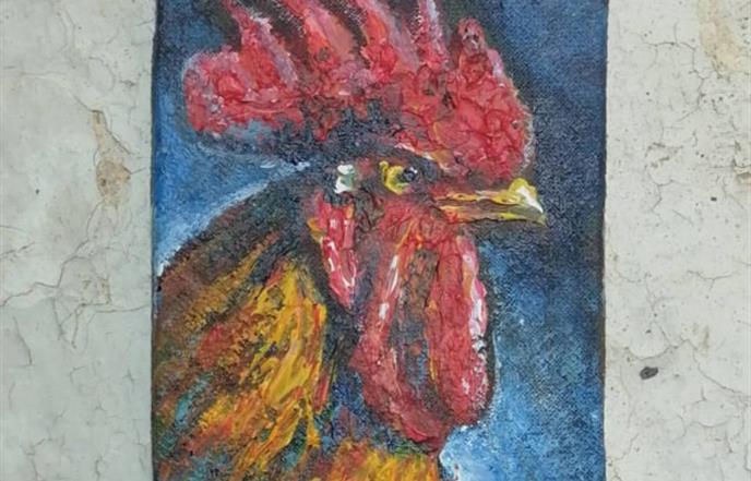 Izložba ''Kokoti'' Galerije Artur u Knjižnici