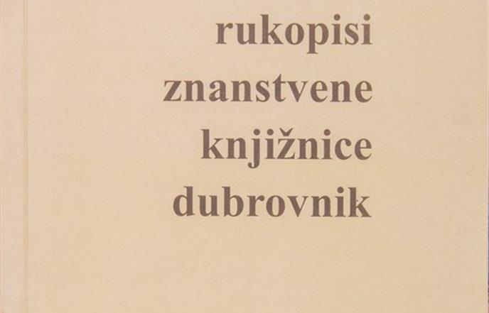 Manuscripts of the Dubrovnik Research Library