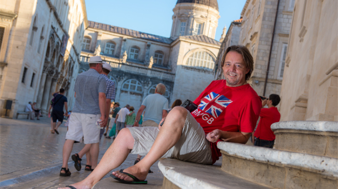 Mark Thomas: Veze Dubrovnika i Velike Britanije