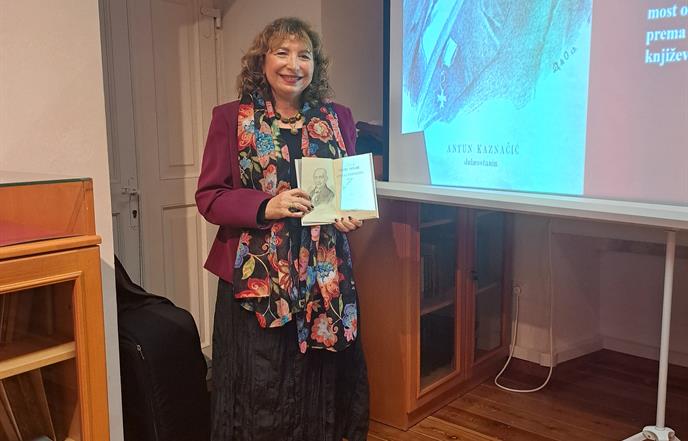 Katja Bakija održala predavanje o pjesniku i preporoditelju Antunu Kaznačiću