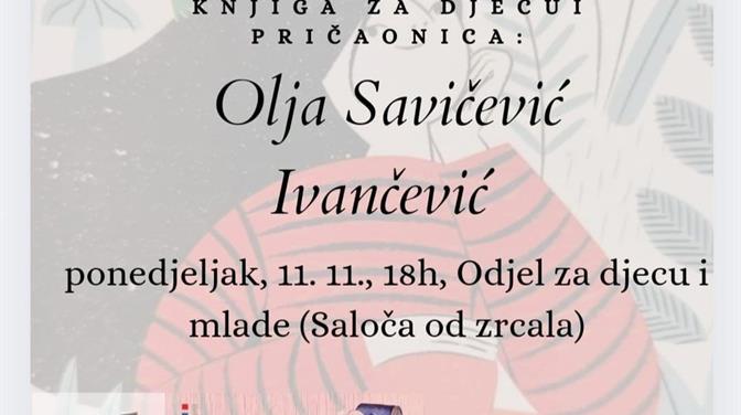 Susret s književnicom Oljom Savičević Ivančević