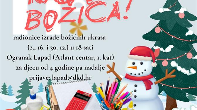 Radionice u Ogranku Lapad “Radost Božića”