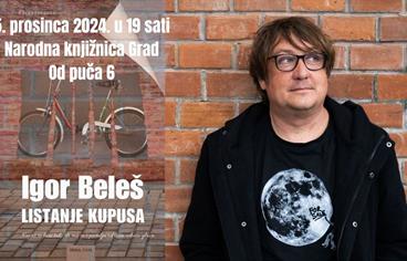 Igor Beleš predstavlja roman "Listanje kupusa"