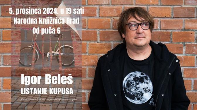 Igor Beleš predstavlja roman "Listanje kupusa"