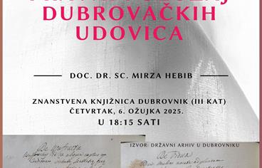 Mirza Hebib "Između zakona i običaja: pravni položaj dubrovačkih udovica"