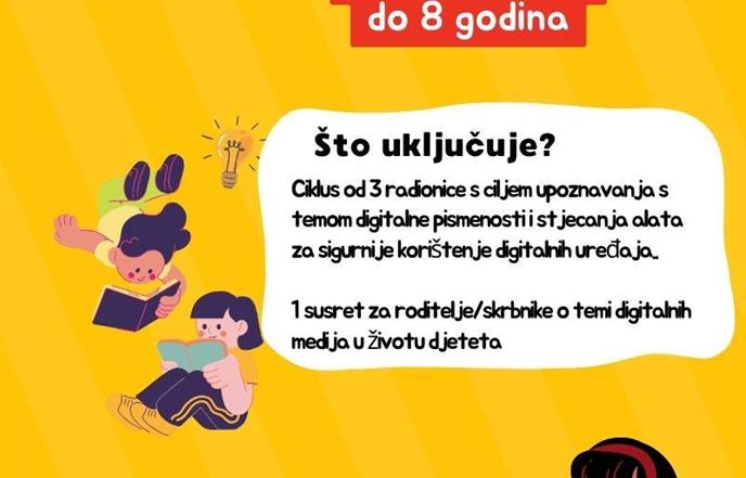 Besplatne radionice digitalne pismenosti za djecu u Cavtatu