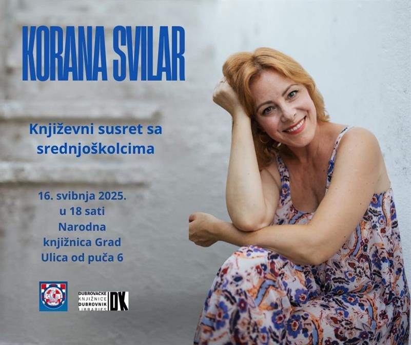 Susret srednjoškolaca s književnicom Koranom Svilar