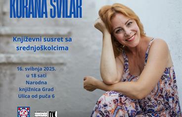 Susret srednjoškolaca s književnicom Koranom Svilar
