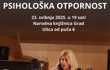 TJEDAN MENTALNOG ZDRAVLJA Predavanje Ivane Bulat "Psihološka otpornost"