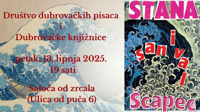 Stana Šćapec predstavit će svoju drugu zbirku pjesama "San i val"