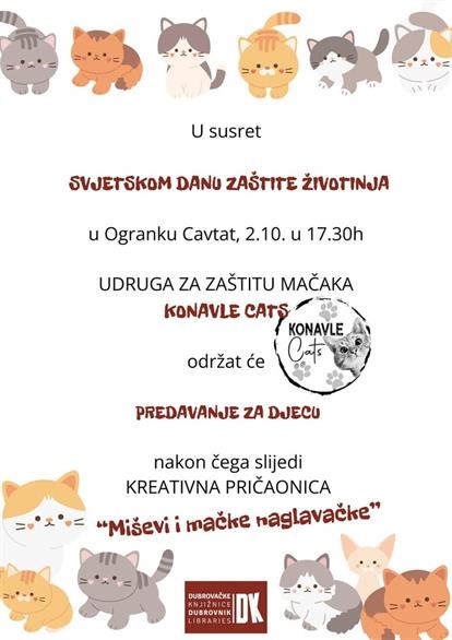 KONAVLE CATS Svjetski dan zaštite životinja u Ogranku Cavtat