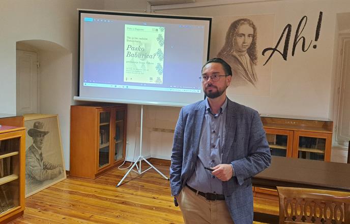 Ivan Viđen održao predavanje "Tko je bio zaslužni Dubrovčanin Pasko Baburica?"