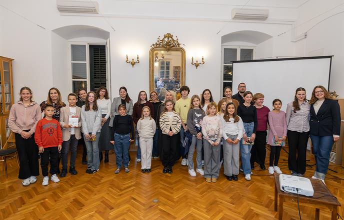 Na 10. županijskom Natjecanju u čitanju naglas najbolji su Evelin Vidak (OŠ Lapad) i Borna Bračić (OŠ Montovjerna)