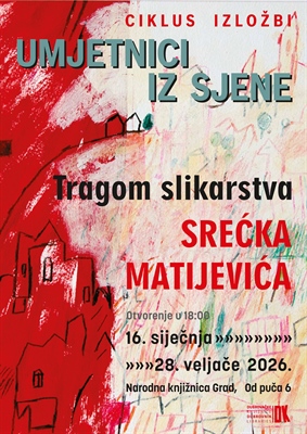 Otvorenje izložbe Srećka Matijevića "Tragom slikarstva"