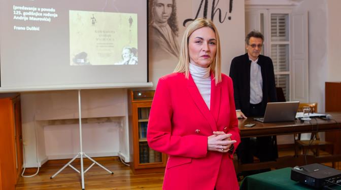 Rani radovi Andrije Maurovića predstavljeni u Znanstvenoj  knjižnici