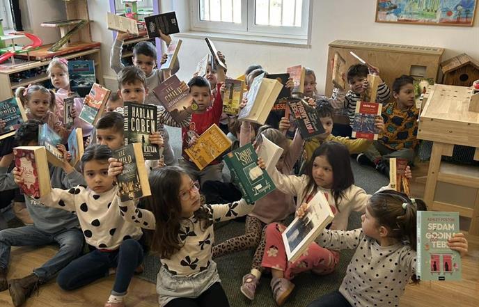 Posjet vrtićke skupine „Loptice“ iz PO Katićan Dječjeg vrtića Konavle