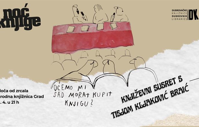 Književni susret s Tisjom Kljaković Braić