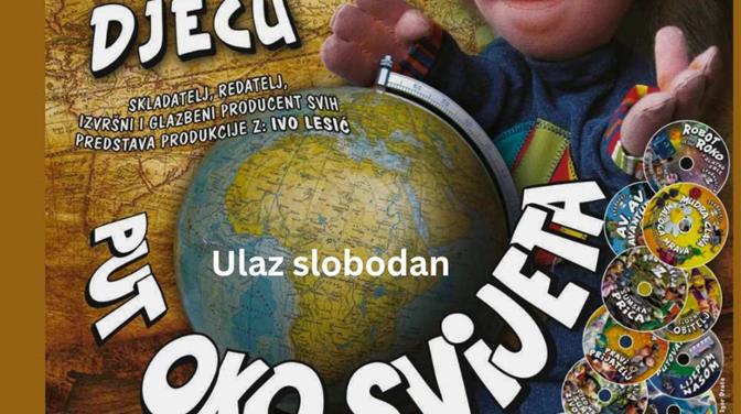 Interaktivni lutkarski mjuzikl „Put oko svijeta“ u lapadskom ogranku Dubrovačkih knjižnica